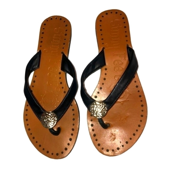 Sunny Feet thong sandals size 6 - Picture 1 of 12
